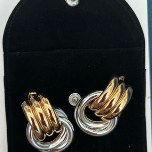 Brand New! Double Knot Earrings by Heaven Mayhem. Currently Sold Out online.